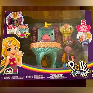 Never opened Polly Pocket Mermaid Cove Ride playset.
